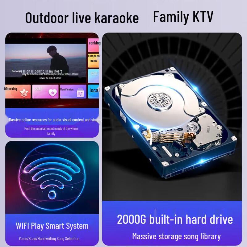 Shanshui C2 Portable KTV Audio System