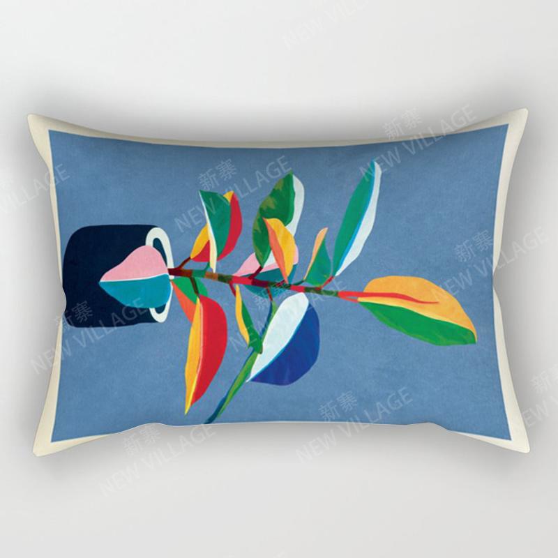 Nordic Fall Home Decor 30*50 Throw Pillow Cover Sofa Modern Abstract Geometric Boho Living Room Cushion Cover 50x70 30x50 40x60