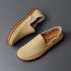 Fashion New Handmade Mens Casual Shoes Leisure Slip On Shoes Fashion Outdoor Sneakers Lightweight Comfy Man Loafers Breathable Moccasins
