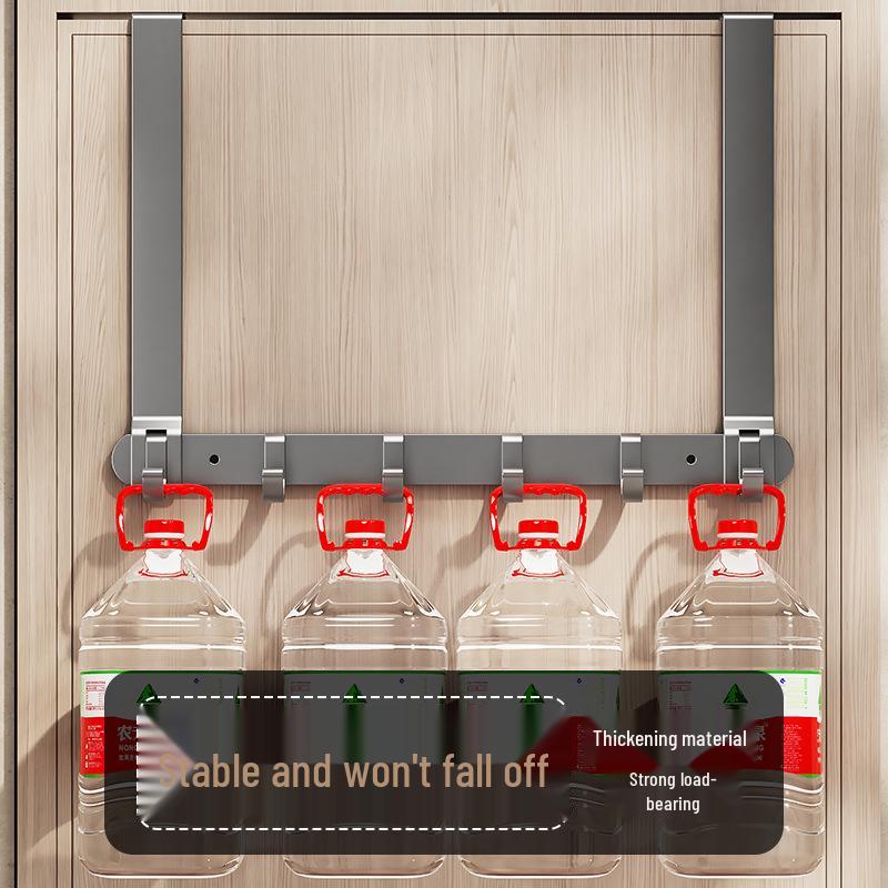 Silent Adhesive Wall-Mounted Clothes Hanger Hook for Bedroom Doors