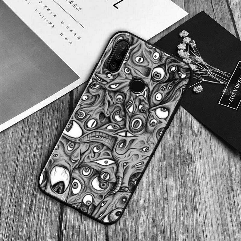 

Scary Face Eyes For Huawei Nova 11 Pro 12i 3i 7i 8i 9 10 SE Y60 Y61 Y70 Y72 Y73 Y90 Y91 P20 P30 P40 Lite Case Huawei P40 Lite 4G
