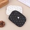 INS Polka Dot Storage Bag Multi-Functional CCD Camera Pouch Cute Coin Card Key Wallet for Daily Use Accessory