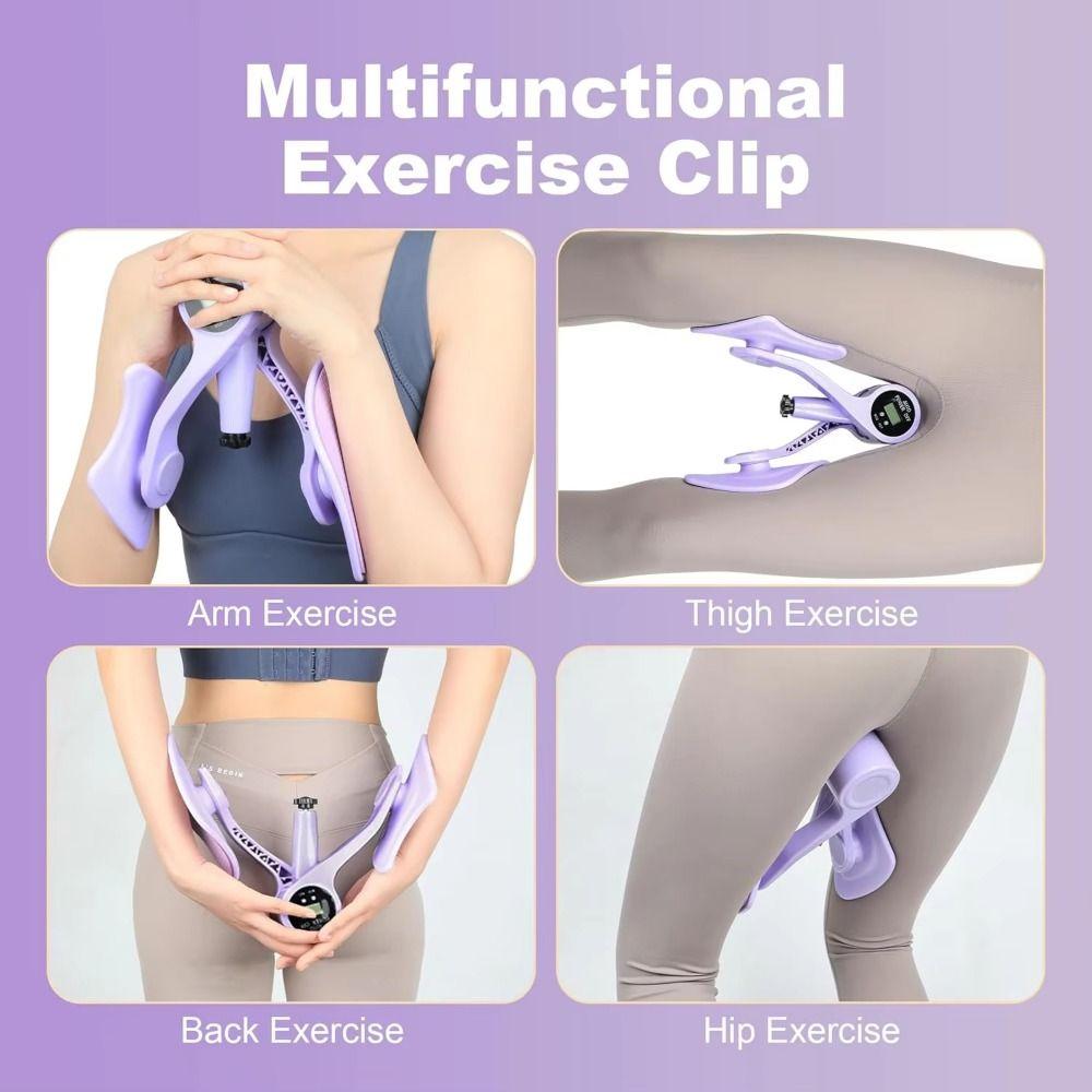 Digital Counter Thigh Master Exerciser Leg Strength Trainers  Inner Thigh Training