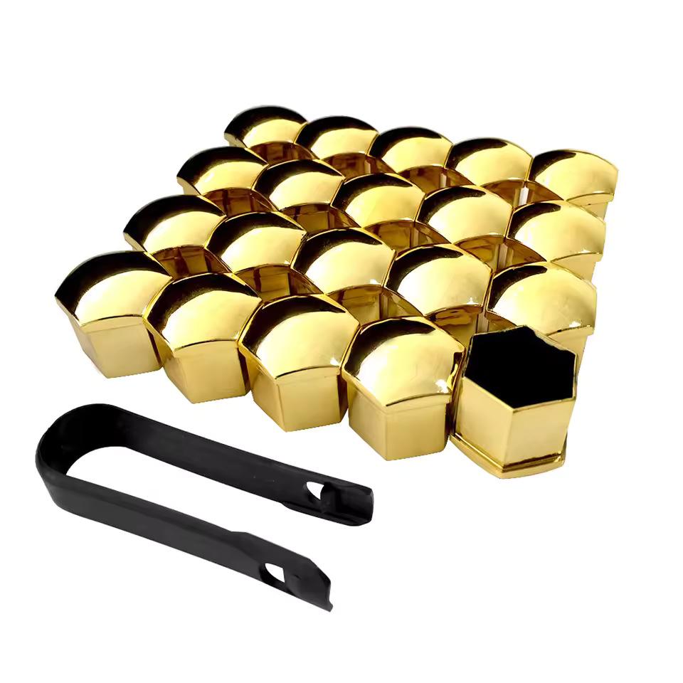 Tesla Wheel Nut Caps: Protective, Decorative, Dustproof, Rustproof Tire Mod Covers.