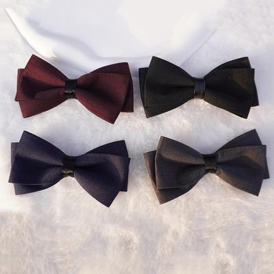 Yousheng Męski Elegancki Muszka Regulowany Design Dwukolorowa Muszka Nieblaknąca Wesela Imprezy Biznesowe Muszka