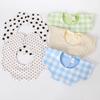 Korean Style Cotton Baby Bib - Double-Sided & Versatile for 0-2 Years