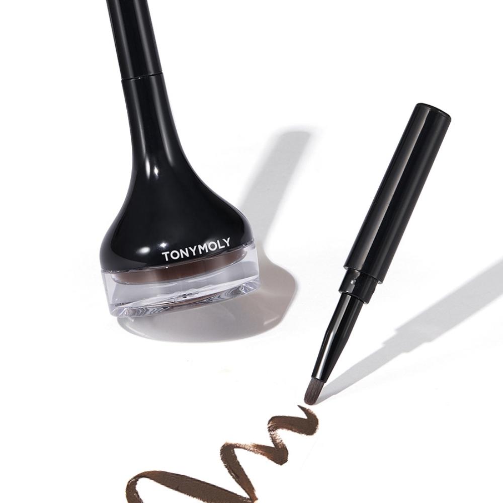 Tonymoly Back Gel Eyeliner, 1pc black чёрный