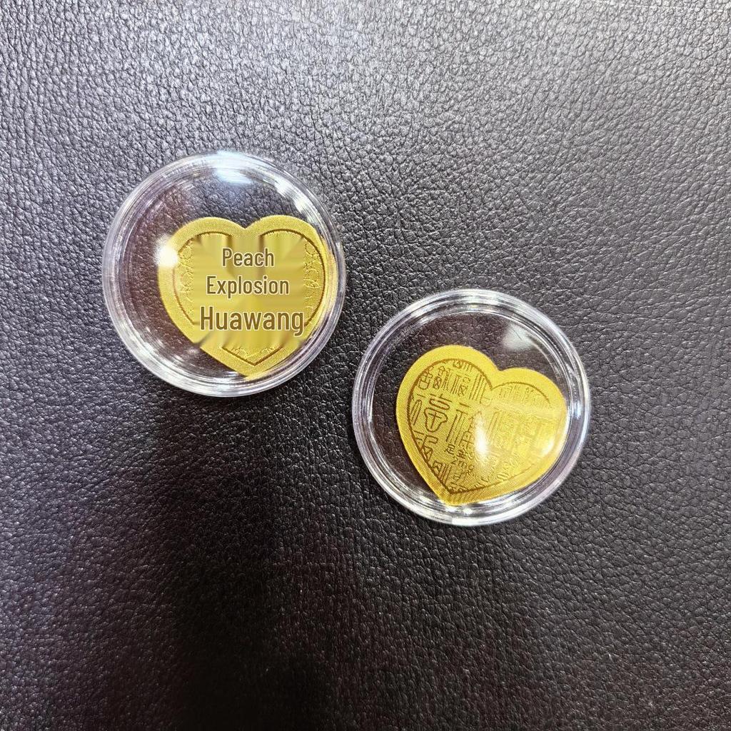 Gold Mobile Phone Sticker 999 Pure Gold - Prosperity & Wealth Charm Gift