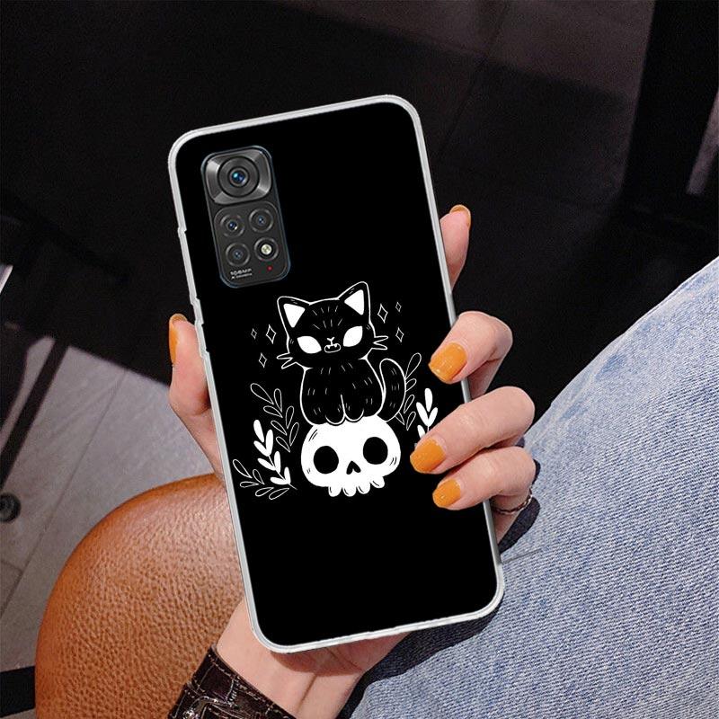 

Witch And Cat Colorful Cute Phnoe Case for Phnoe Case for Xiaomi Redmi Note 15 14 14S 13 Pro Plus 12 12S 11S 11E 10S 10 11T 5G U Redmi Note 11 Pro 4G
