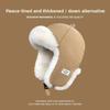 Cold-resistant Windproof Fleece Hats for Women Thick Warm Ear-protecting Cotton Hat for Autumn and Winter Skiing and Flight Caps