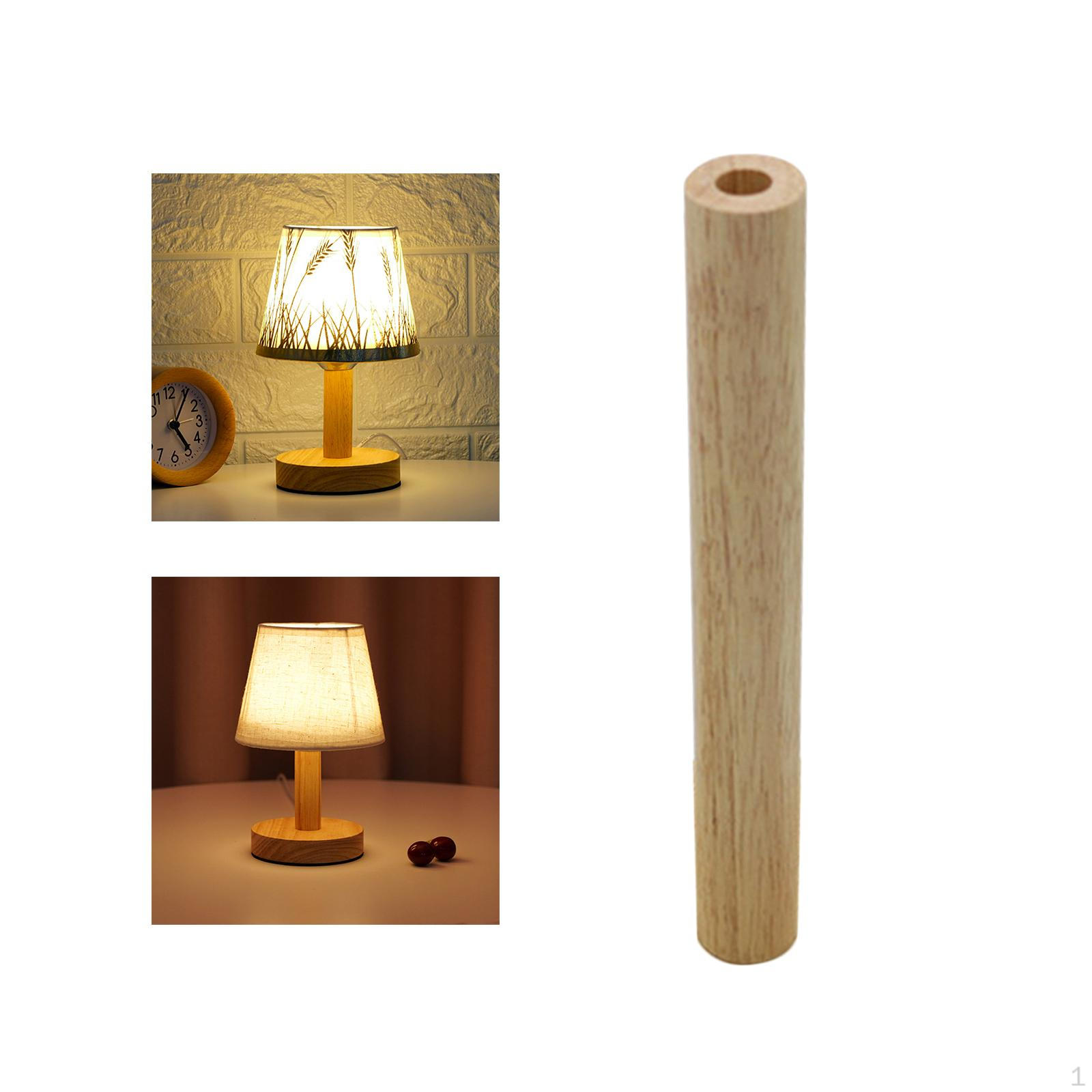 

Элегантная деревянная основа лампы для стильного домашнего декора A