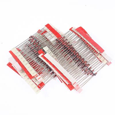 250 KS 25 Hodnot 1W Zenerova dioda Kit, 3V~33V 1N47 Řada Napěťově regulační diody sada, 3V 3V3 3V6 3V9 4V3 4V7 5V1 5V6 6V2 6V8 7V5