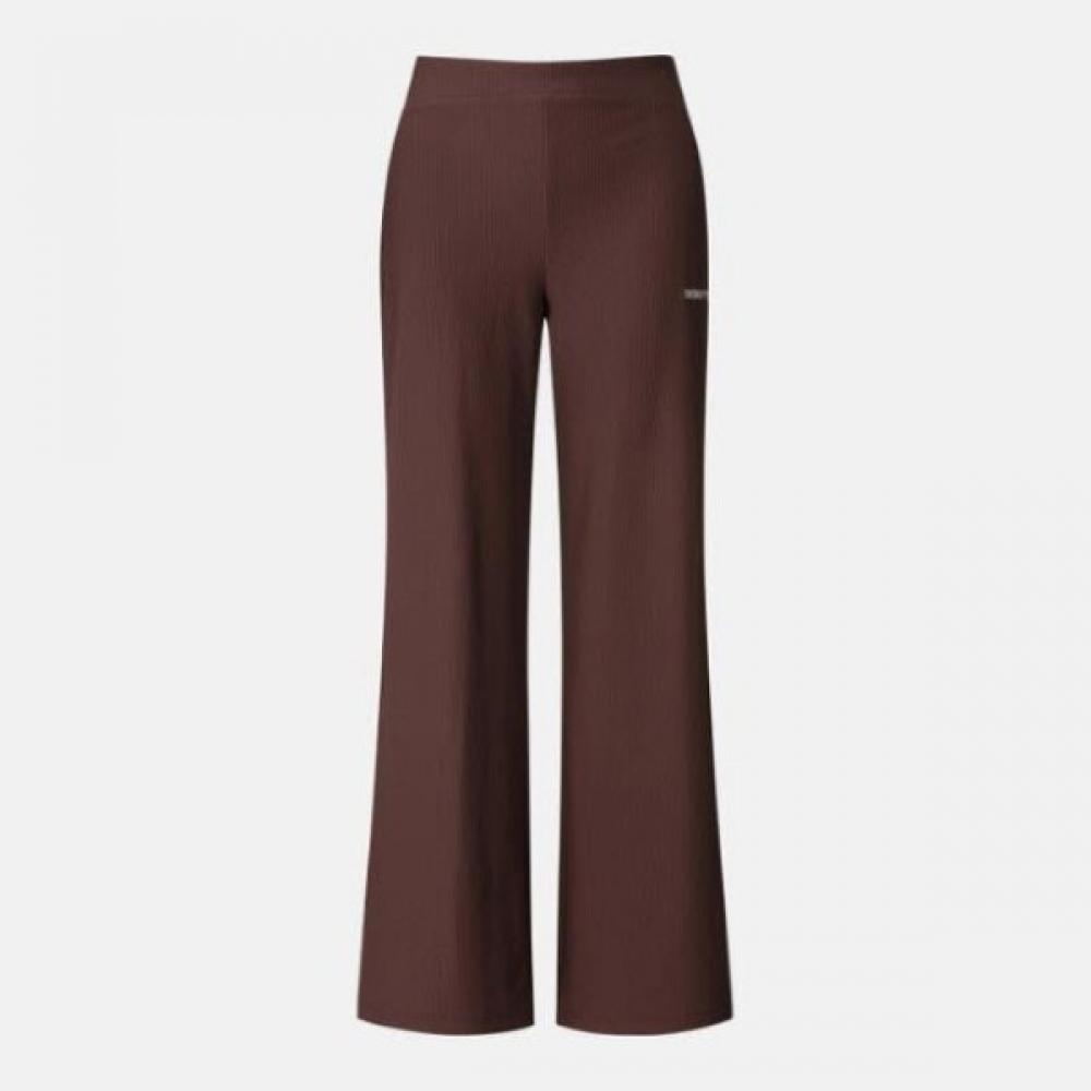 

DeScente PantS Cqk Sq122pfp13 Bgd Women S Semi Wide Rib PantS Burg 70
