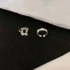 Unique Geometric Style 925 Silver Ring Trendy Lightweight Elegant Accessory For Women