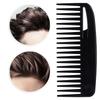 Colorful Large Wide Tooth Hair Styling Comb Anti Static Hairdressing Comb Hairstyle Tool Black