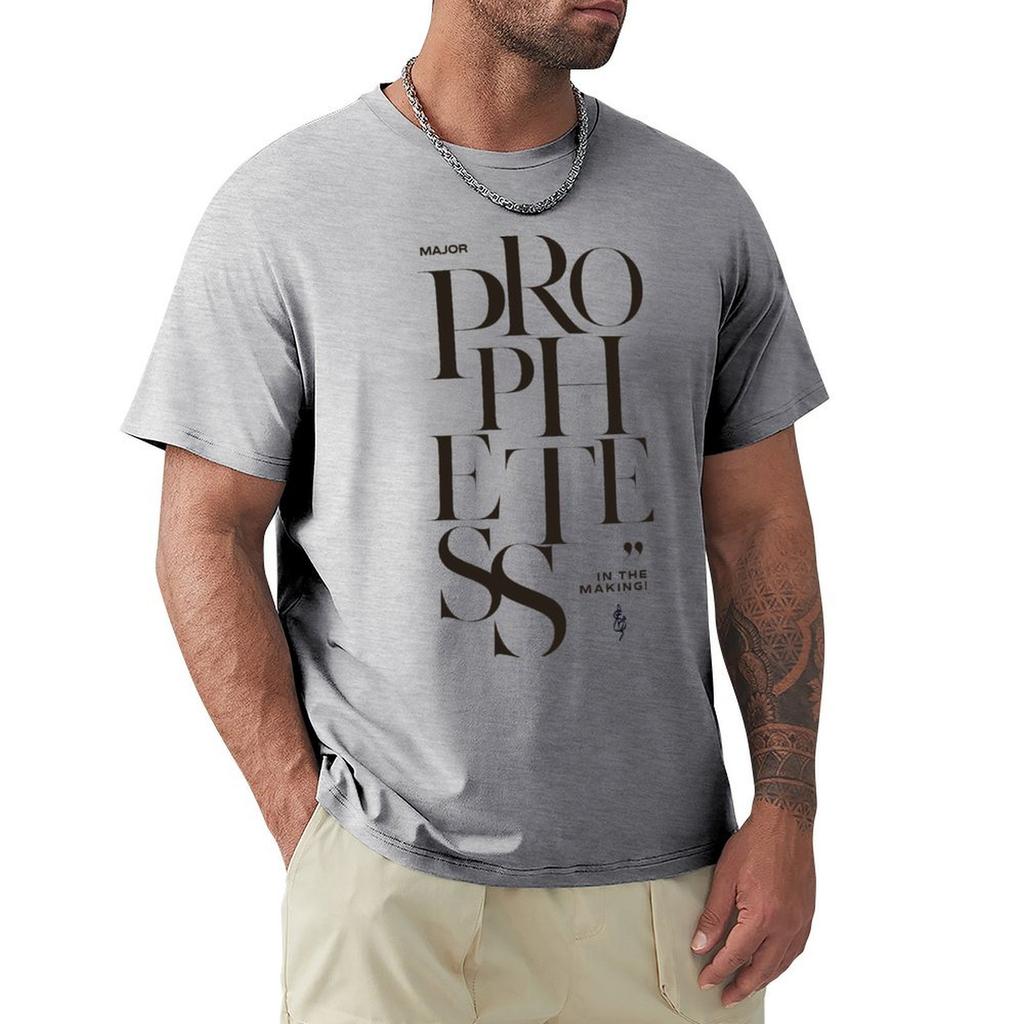 Prophetess In The Making!! T-Shirt Plus Size Tops Essential T Shirt Shirts Graphic Tee Kawaii Clothes T-Shirt Men