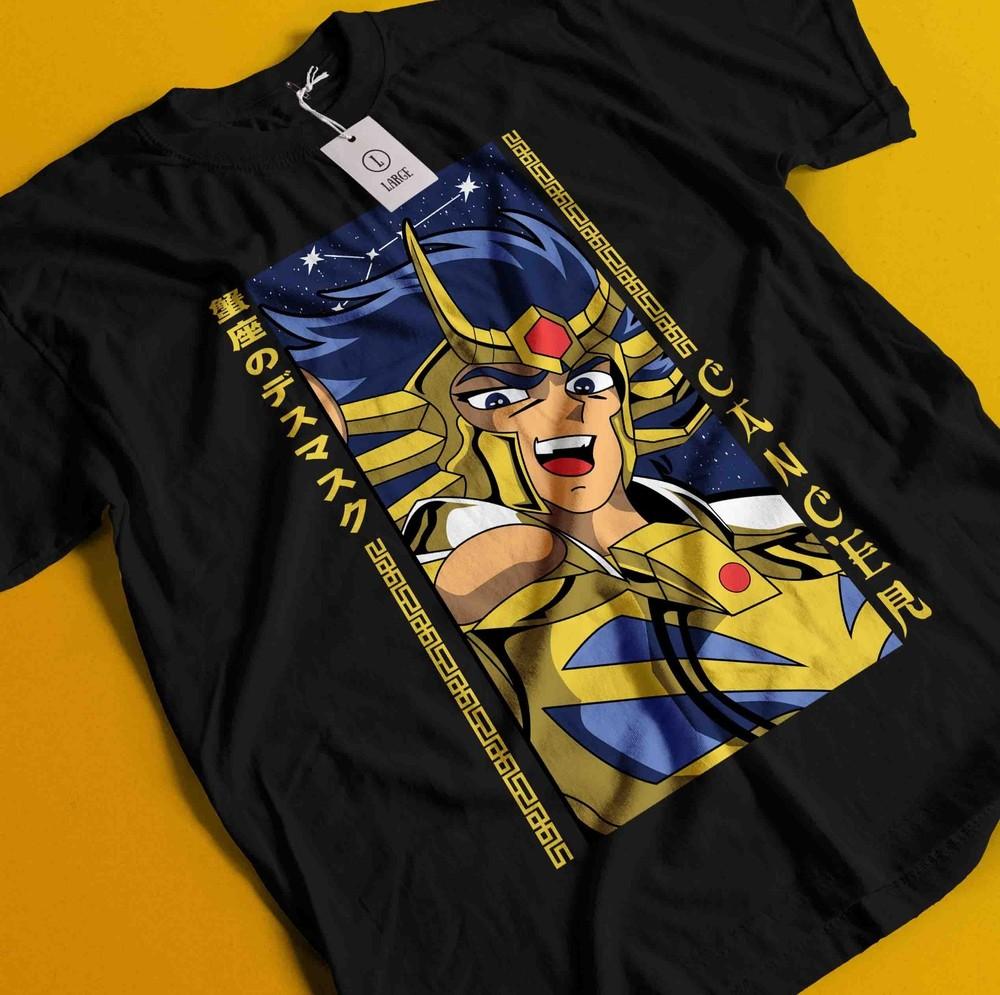 

Футболка Saint Seiya Рыцари Зодиака Хёга Аниме Манга Графическая футболка Унисекс M