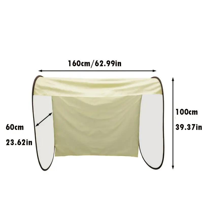 

160cm Waterproof Nylon Laundry Drying Cover Dustproof & Birdproof UV Resistant Portable with Easy Zipper Outdoor Drying Racks