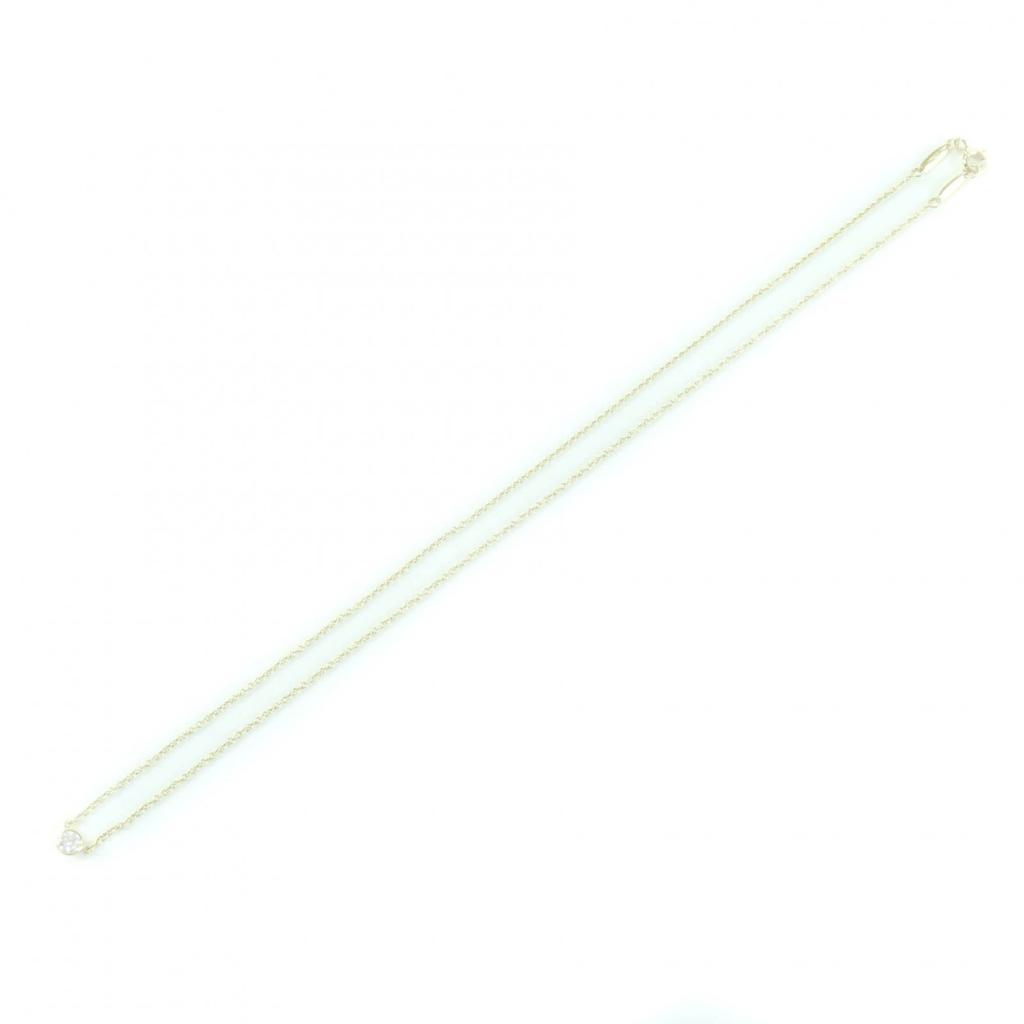 Excellent TIFFANY&Co. Necklace By the yard 1P diamond gold AU750 Women Used