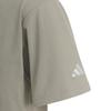 COOL BASIC IS208 Silver Pebble 2L [Adidas] Short-Sleeve T-Shirt Men's (KW6202)
