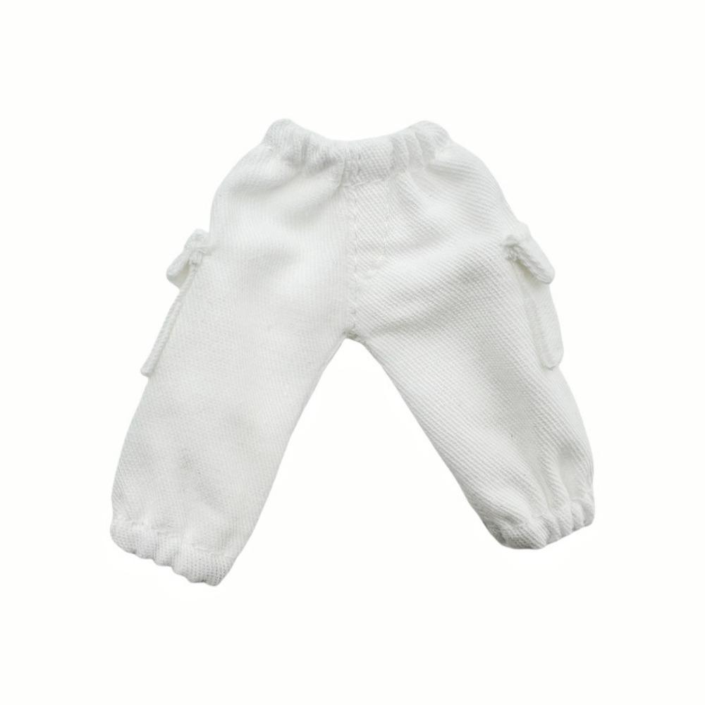 

DIY Doll Jeans Pants For 1/11 OB11 Dolls For YMY 1/12 Bjd/GSC Dolls/for Obitsu 11 Dolls білий