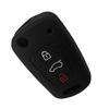 3 Buttons Silicone Key Cover Case for Hyundai Accent Elantra Sonata I20 I30 IX35
