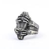New Coffin Ghost Claw Vampire Ring Punk Style Retro Single Open Ring
