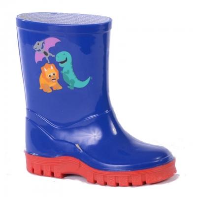 Boys Dinosaur Wellington Boots