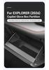 Fits 26 Models: Explorer Glove Box Divider - Passenger Side Storage Compartment Organizer for Interior Enhancement.