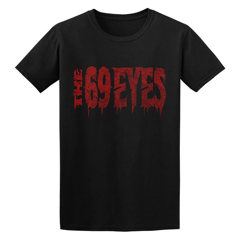 The 69 Eyes Finnish Bands Glamorous Punk Gothic Rock Dark Metal Style American Shortsleeved Unisexs and WOMENs Tshirt