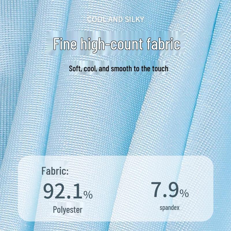 LangSha Men's Summer Ice Silk Boxer Briefs 3-Pack