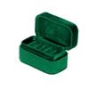 Square Rings Bearer Box Luxury Jewelry Organizer Simple Velvet Rings Holder  Propose