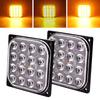 X-STYLE Truck Warning Strobe Light, Amber, HI, Lo, Strobe, Emergency Flashing, Warning, 12 V,