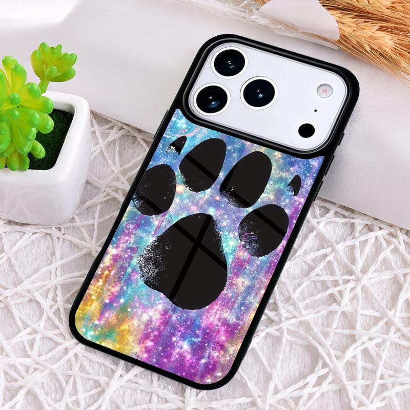 

Paws Pattern Dog Pet Love Shockproof Phone Case for iPhone 17 Air 16e 15 11 12 14 13 Pro Max Cover Coque iPhone 13
