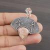 Natural Rhodochrosite Gemstone 925 Sterling Silver Jewelry  Pendant 1.63" AJP-2003