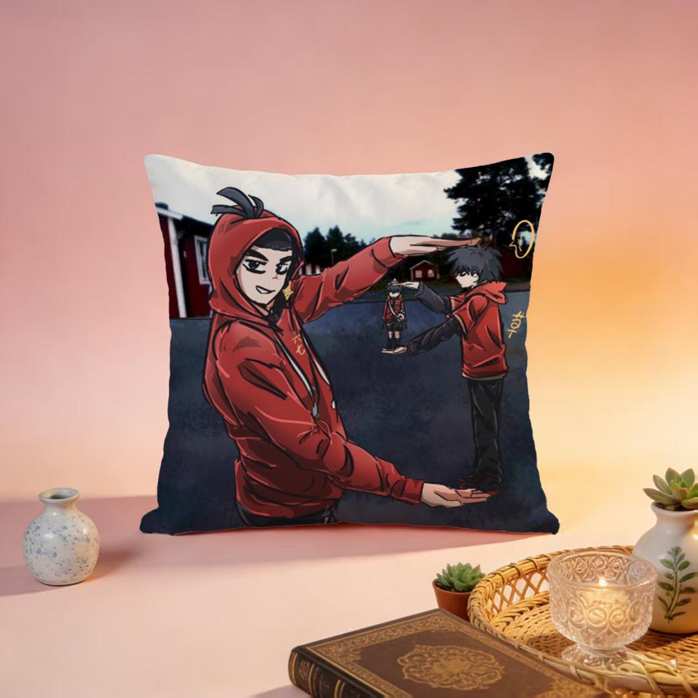 Hot SScissor Sevenes Cushion Cover Premium SkinFriendly Pillow Case MultiPurpose for Home Office Travel