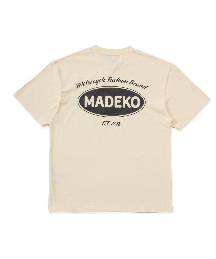 Madeko Signature Logo Mcb Tee_Ivory