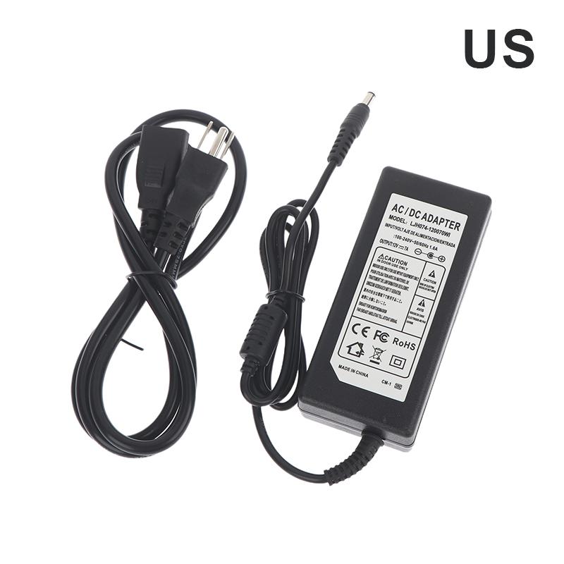 EU US Plug DC12V LED Power Supply 1A 2A 3A 4A 5A 6A 7A 8A Switch Transformer For WS2811 WS2815 LED Strip Light Adapter
