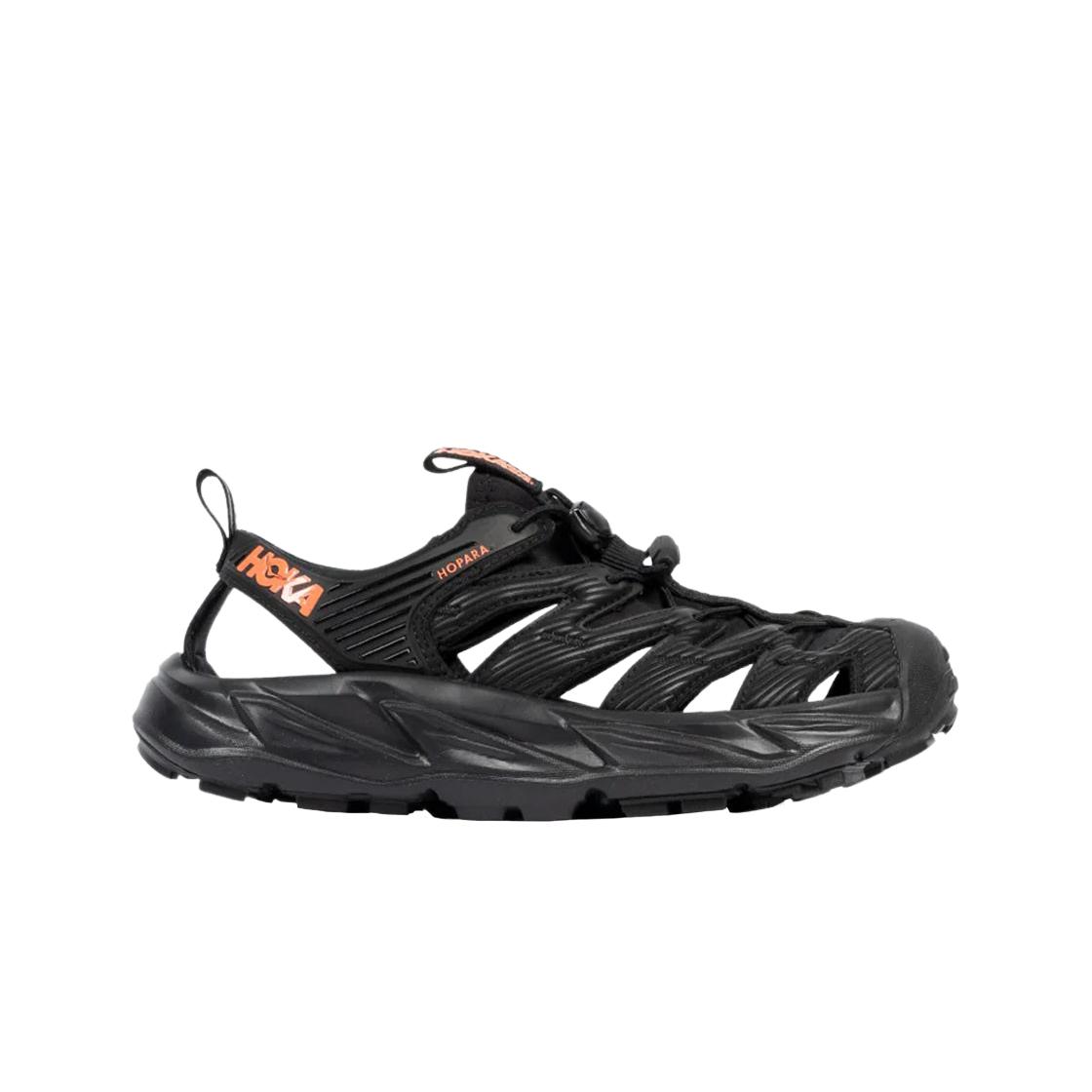 

(w) Hoka Hopara Black Fusion Coral 240