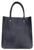 Full Bridle Leather Tote Bag 2 HANDLE TOTE BAG BLUE [Glenroyal] 01-6087 (DARK (embossed))