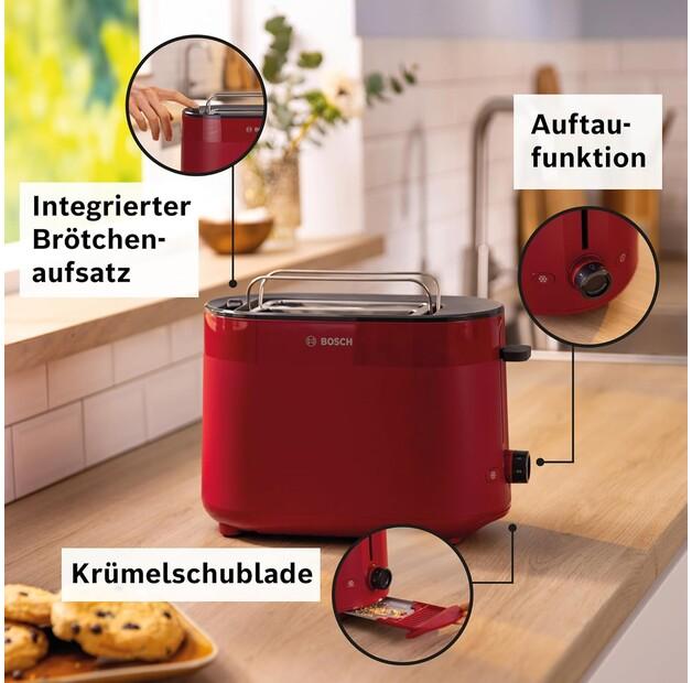 Тостер Bosch TAT2M124 My Moment rot