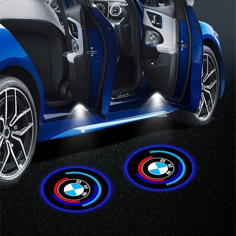 LED Car Door logo Projector Emblem Welcome Light For BMW E90 E91 E92 E60 E61 F11 F10 F07 E63 E64 F12 F13 F30 E87 F20 Accessories