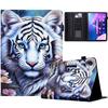 For Lenovo Tab M10 (Gen 3) Case Pattern Printing Card Holder Leather Tablet Stand Cover