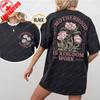 Elegant Christian Mom Cotton Tee Vintage Motherhood Is Kingdom Work Floral Women T-Shirt Mother's Day Gift Trend Clothes for Women