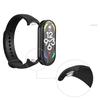 Silikonrem för Xiaomi Mi band 8-8 NFC Sportbälte utbyte miband8 Armband vattentätt smart band 8 klockband Tillbehör