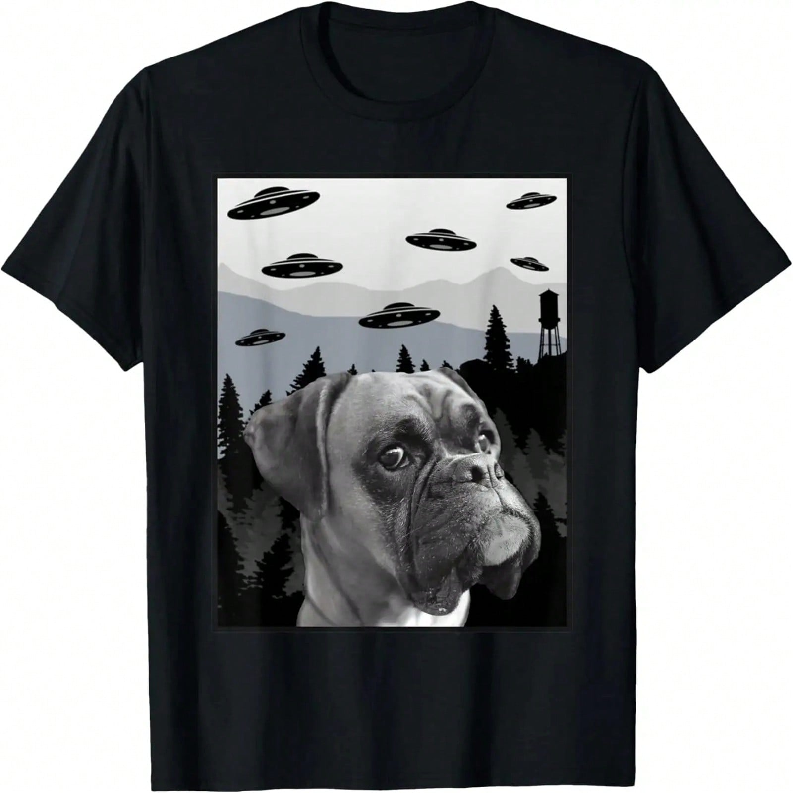 Funny Viral Meme Retro Vintage Ufo T-Shirt S разноцветный
