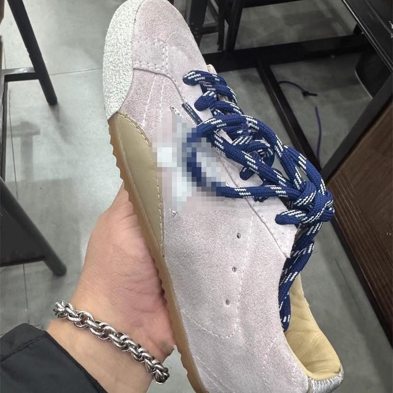 Gg Home Casual Shoes 2025 New Lace-up Old Five-pointed Star German Training Shoes Color Matching Small Dirty Shoes Board Shoes Sports Shoes