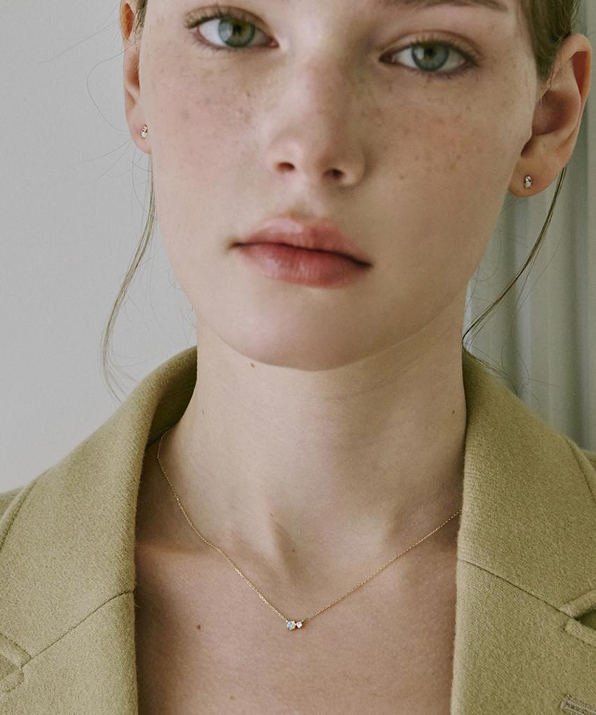 Akarki 10K Dawn Opal Necklace