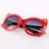 Moda Fete Băiat Copil Copil Ochelari de soare din desene animate Cute Cat Anti UV Ochelari Ochelari