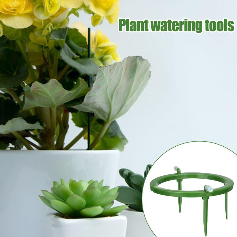 Plant Emitter Drip Ring With Support Hydro Halo Water Ring Plants Watering System Home Gardening Tool for Root Irrigation